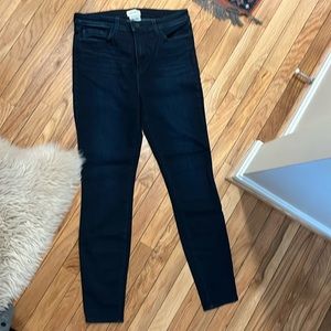 L’Agence Marguerite High Rise Skinny Jean in Marino Blue, size 31